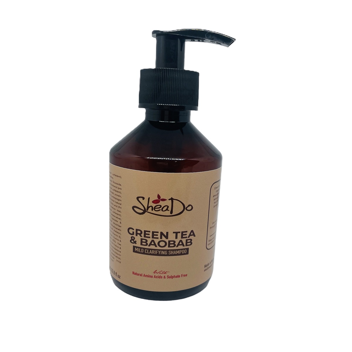 SheaDo Organic Shampoo Green Tea & Baobab